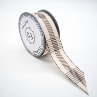 Dekoband Stockholm - braun-beige