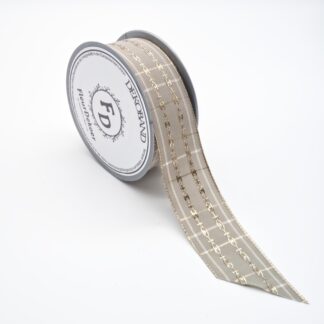 Dekoband Cork - beige-gold