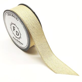 Dekoband Dublin - crème-gold