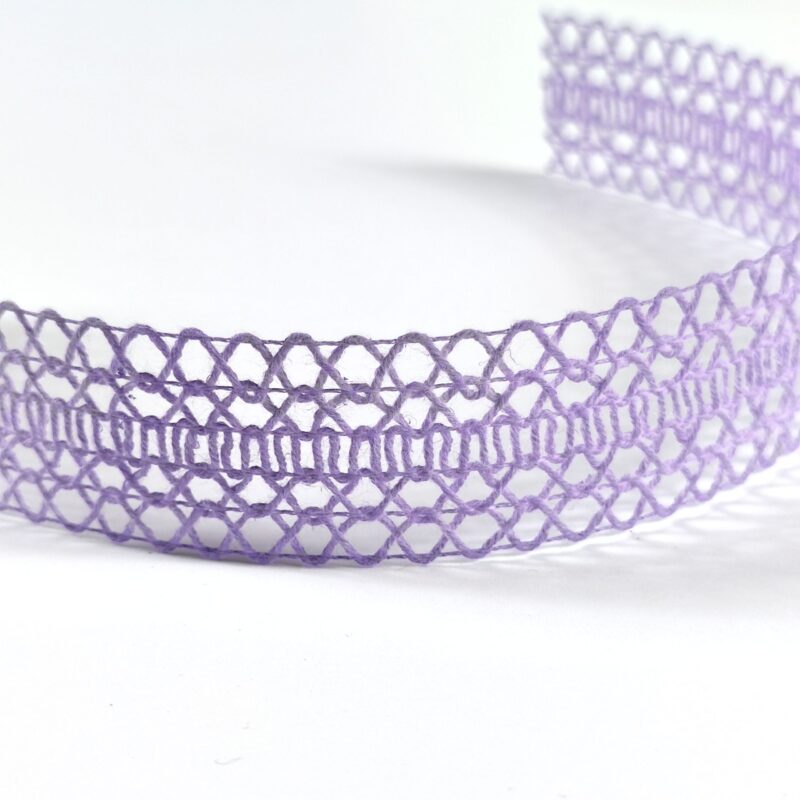 Spitzenband Rimini - violett (30 cm)