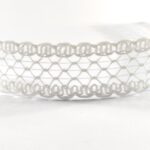 Spitzenband Torino - weiß (30 cm)