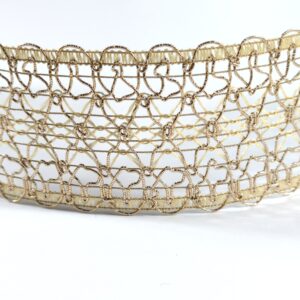 Spitzenband Stella - gold (30 cm)