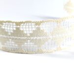 Spitzenband Milano - crème (30 cm)