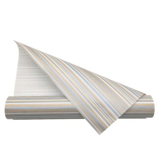 Dekorpapier Dallas - blau-weiß-silber-gold