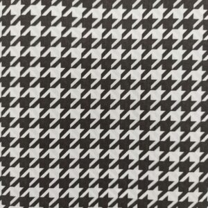 Dekorpapier Barcelos - schwarz-weiß (Blatt)