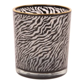 Windlichtglas Baroque Collection Safari (10cm)